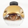Ripoll Deckenleuchte Glas 30 cm Gold, Klar, 1-flammig