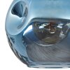 Ripoll Deckenleuchte Glas 30 cm Blau, 1-flammig