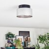 Folar Deckenleuchte LED Schwarz, 1-flammig
