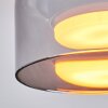 Folar Deckenleuchte LED Schwarz, 1-flammig