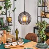 Koyoto Hängeleuchte Glas 25 cm Rauchfarben, 1-flammig
