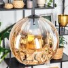 Koyoto Hängeleuchte Glas 25 cm Bernsteinfarben, 1-flammig