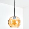 Koyoto Hängeleuchte Glas 25 cm Bernsteinfarben, 1-flammig