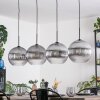 Koyoto Hängeleuchte Glas 30 cm Klar, Rauchfarben, 4-flammig