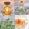 Ripoll Deckenleuchte Glas 25 cm Bernsteinfarben, 1-flammig