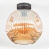 Ripoll Deckenleuchte Glas 30 cm Bernsteinfarben, 1-flammig