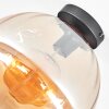 Koyoto Deckenleuchte Glas 30 cm Bernsteinfarben, 1-flammig