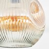 Ripoll Deckenleuchte Glas 30 cm Bernsteinfarben, Klar, 1-flammig