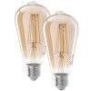 LED E27 2er Set 6 Watt 2700 Kelvin 720 Lumen