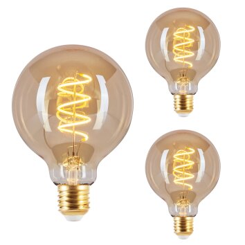 LED E27 3er Set 6 Watt 2200 Kelvin 320 Lumen