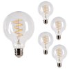 LED E27 5er Set 6 Watt 2700 Kelvin 350 Lumen