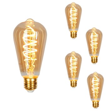 LED E27 5er Set 6 Watt 2200 Kelvin 320 Lumen