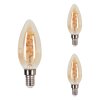 LED E14 3er Set 4 Watt 2200 Kelvin 220 Lumen