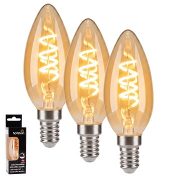 LED E14 3er Set 4 Watt 2200 Kelvin 220 Lumen