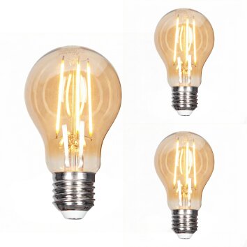 LED E27 3er Set 7 Watt 2200 Kelvin 630 Lumen