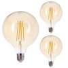 LED E27 3er Set 6 Watt 2700 Kelvin 600 Lumen