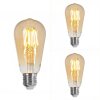 LED E27 3er Set 6 Watt 2700 Kelvin 720 Lumen