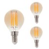 LED E14 3er Set 4 Watt 2200 Kelvin 350 Lumen