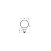 LED E27 4 Watt 1800 Kelvin 110 Lumen