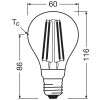 LED E27 7,3 Watt 2700 Kelvin 806 Lumen