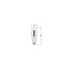 OSRAM LED Retrofit E14 4 Watt 4000 Kelvin 470 Lumen