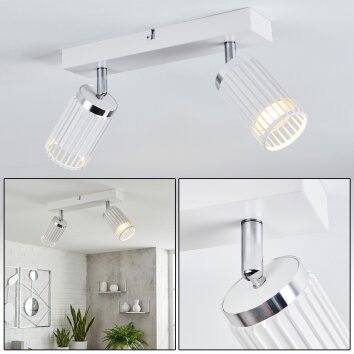 Fenik Deckenleuchte Weiß, 2-flammig