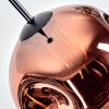 Ripoll Hängeleuchte Glas 20 cm Kupferfarben, 1-flammig