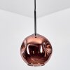 Ripoll Hängeleuchte Glas 20 cm Kupferfarben, 1-flammig