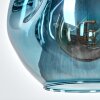 Ripoll Hängeleuchte Glas 20 cm Blau, 1-flammig