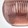 Koyoto Hängeleuchte Glas 30 cm Kupferfarben, 1-flammig