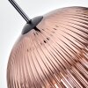 Koyoto Hängeleuchte Glas 30 cm Kupferfarben, 1-flammig