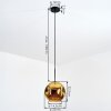 Ripoll Hängeleuchte Glas 25 cm Gold, 1-flammig