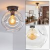 Ripoll Deckenleuchte Glas 25 cm Klar, 1-flammig