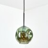 Ripoll Hängeleuchte Glas 20 cm Grün, 1-flammig