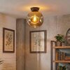 Ripoll Deckenleuchte Glas 25 cm Gold, 1-flammig