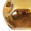 Ripoll Deckenleuchte Glas 25 cm Gold, 1-flammig