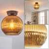 Koyoto Deckenleuchte Glas 25 cm Gold, 1-flammig