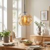 Ripoll Hängeleuchte Glas 30 cm Bernsteinfarben, 1-flammig