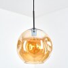 Ripoll Hängeleuchte Glas 30 cm Bernsteinfarben, 1-flammig