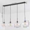 Koyoto Hängeleuchte Glas 25 cm Klar, 4-flammig