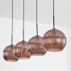 Koyoto Hängeleuchte Glas 25 cm Kupferfarben, 4-flammig