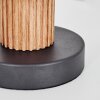 Mador Tischleuchte Naturfarben, Schwarz, 1-flammig