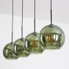 Koyoto Hängeleuchte Glas 25 cm Grün, 4-flammig