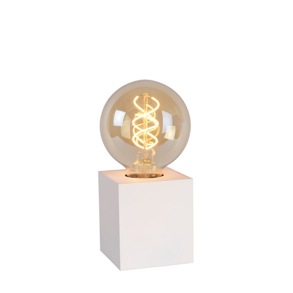 Lucide PABLO Tischlampe Weiß, 1-flammig main product photo