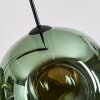 Ripoll Hängeleuchte Glas 30 cm Grün, 4-flammig