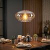 Mertola Hängeleuchte Glas 35 cm Bernsteinfarben, Klar, 1-flammig
