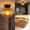 Koyoto Deckenleuchte Glas 20 cm Gold, 1-flammig