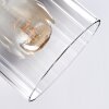 Casterk Wandleuchte Braun, Chrom, 1-flammig