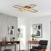 Hyacinthe Deckenleuchte LED Schwarz, 1-flammig
