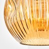 Ripoll Hängeleuchte Glas 20 cm Bernsteinfarben, 1-flammig